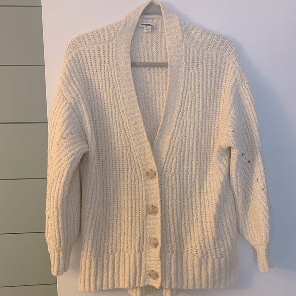 American Eagle Cardigan with Tortoise Buttons - Picture 2 of 3
